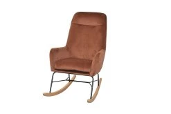 Möbel-direkt Schaukelsessel Hanni In Braun