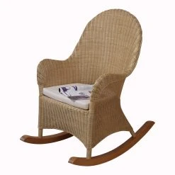 Möbel-direkt Schaukelstuhl Inklusive Sitzkissen Swing In Beigefarben