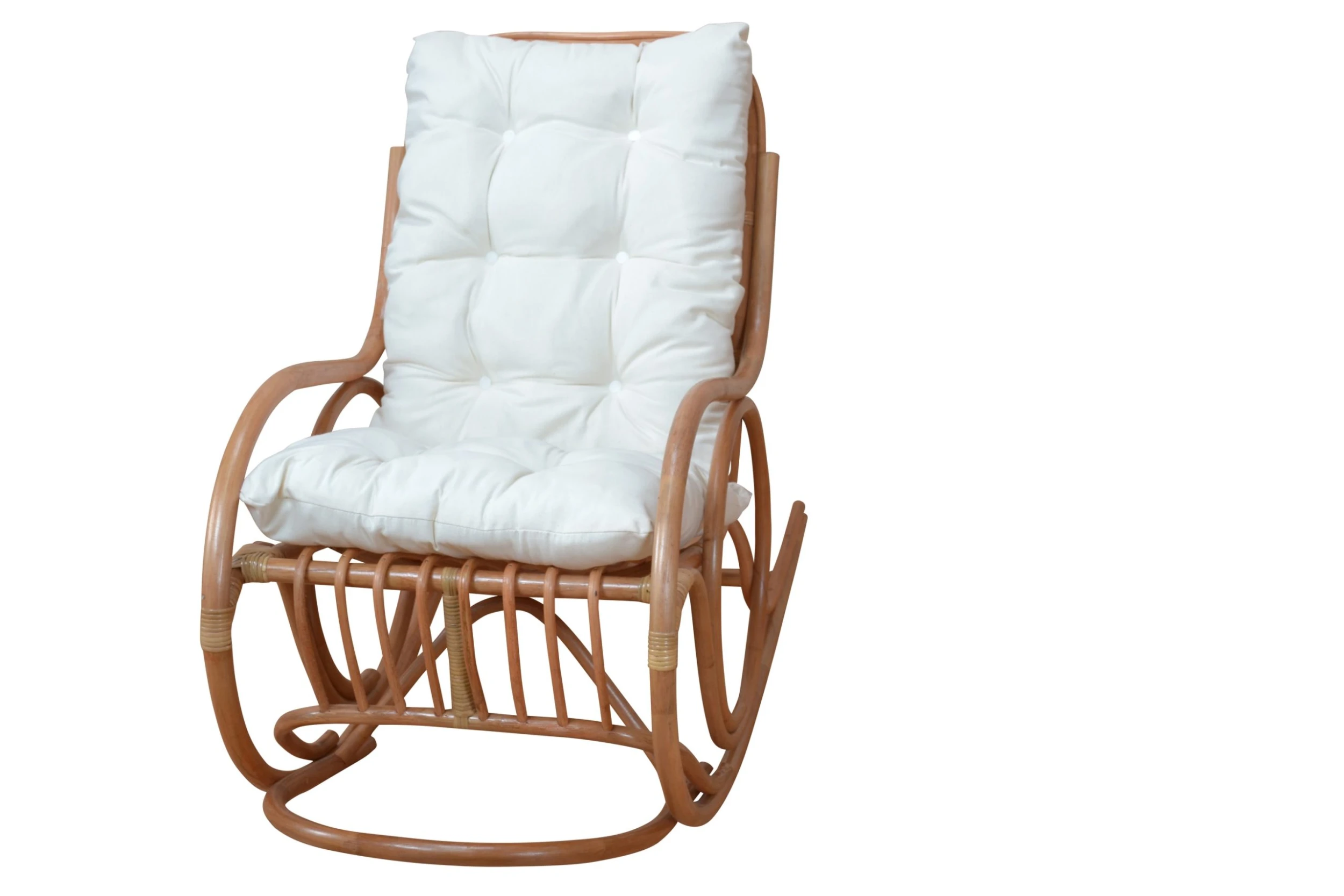 Möbel-direkt Schaukelstuhl Schaukelstuhl In Honig - Image 2