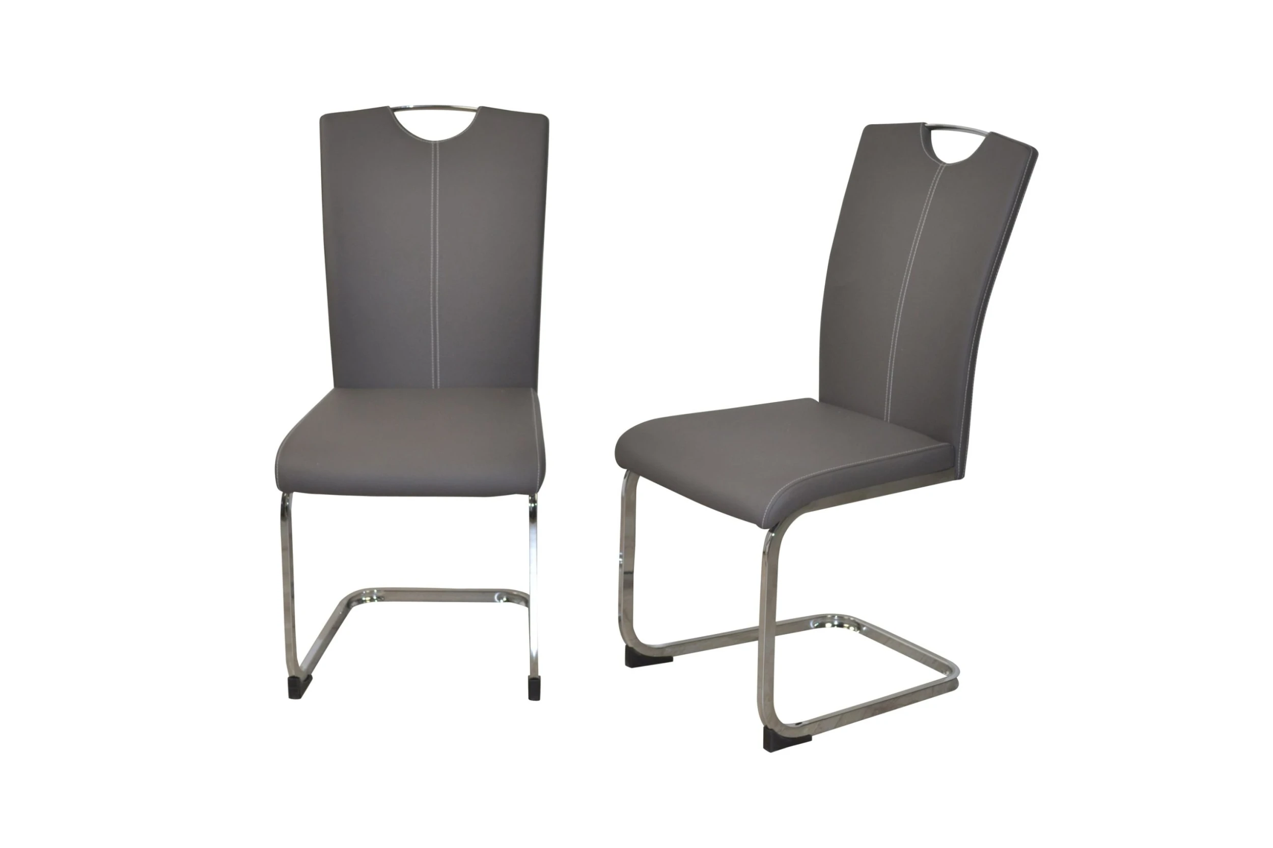 Möbel-direkt Schwingstühle (2 Stück) Laura In Grau – Bild 2