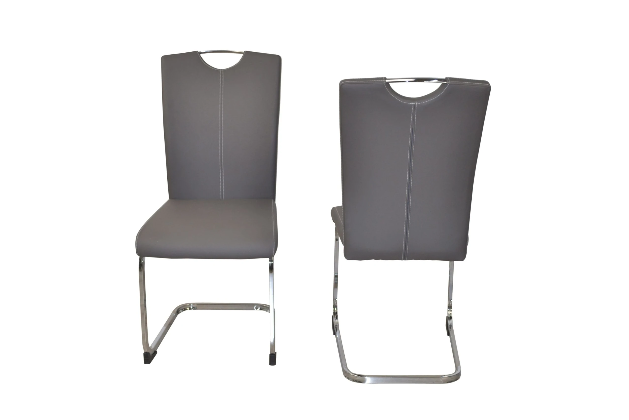 Möbel-direkt Schwingstühle (2 Stück) Laura In Grau – Bild 3