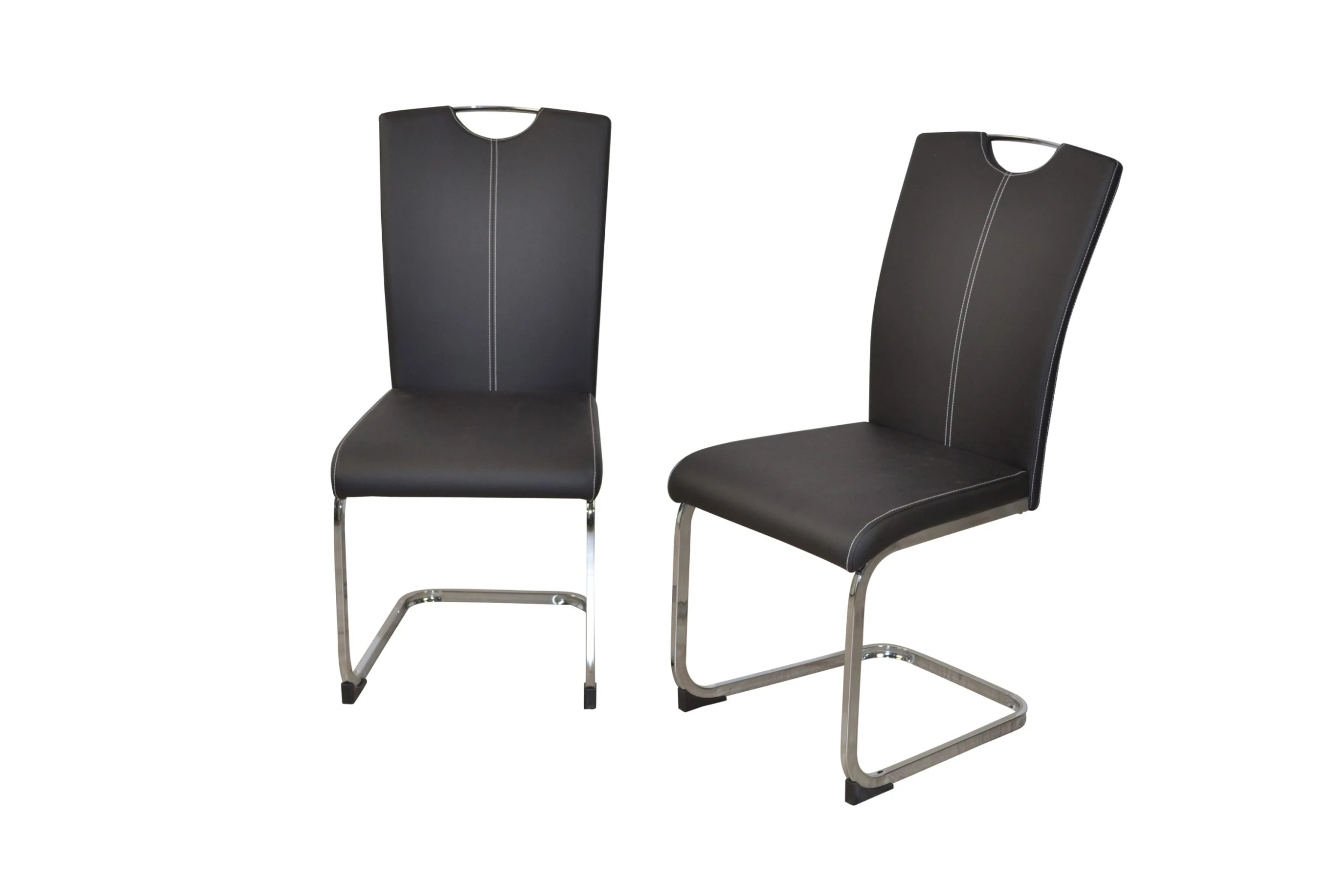 Möbel-direkt Schwingstühle (2 Stück) Laura In Schwarz - Image 2