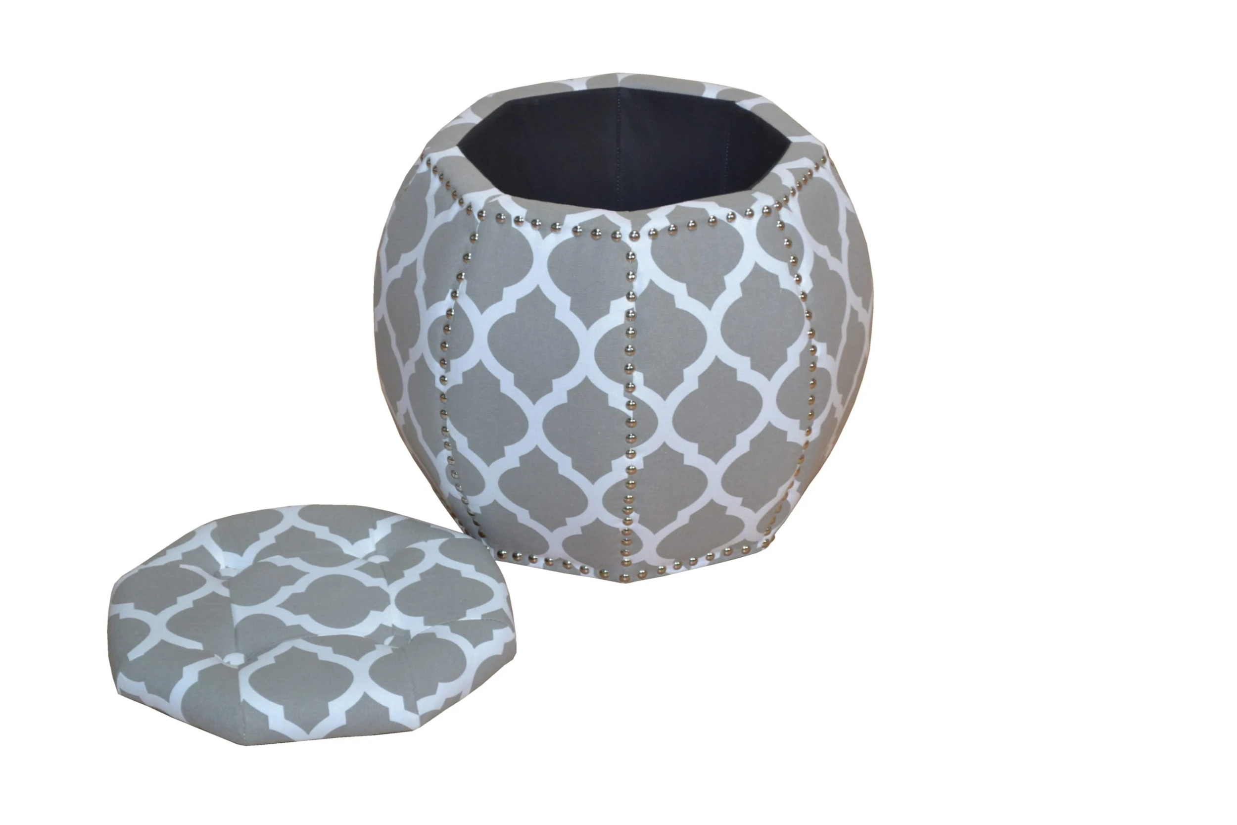 Möbel-direkt Stauraum-Sitzhocker Christel In Grau - Image 2