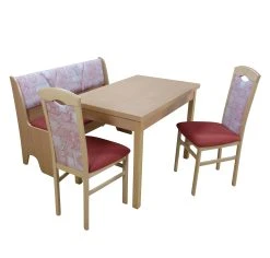 Möbel-direkt Tischgruppe 4tlg. Luca In Buche-Nachbildung