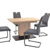 Möbel-direkt Tischgruppe- 5teilig Benjamin In Stühle Grau