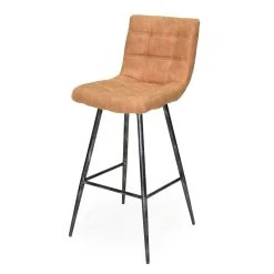 MÖBEL IDEAL 2er Set: Barhocker Lina In Braun (B) 48 X (H) 106 Cm