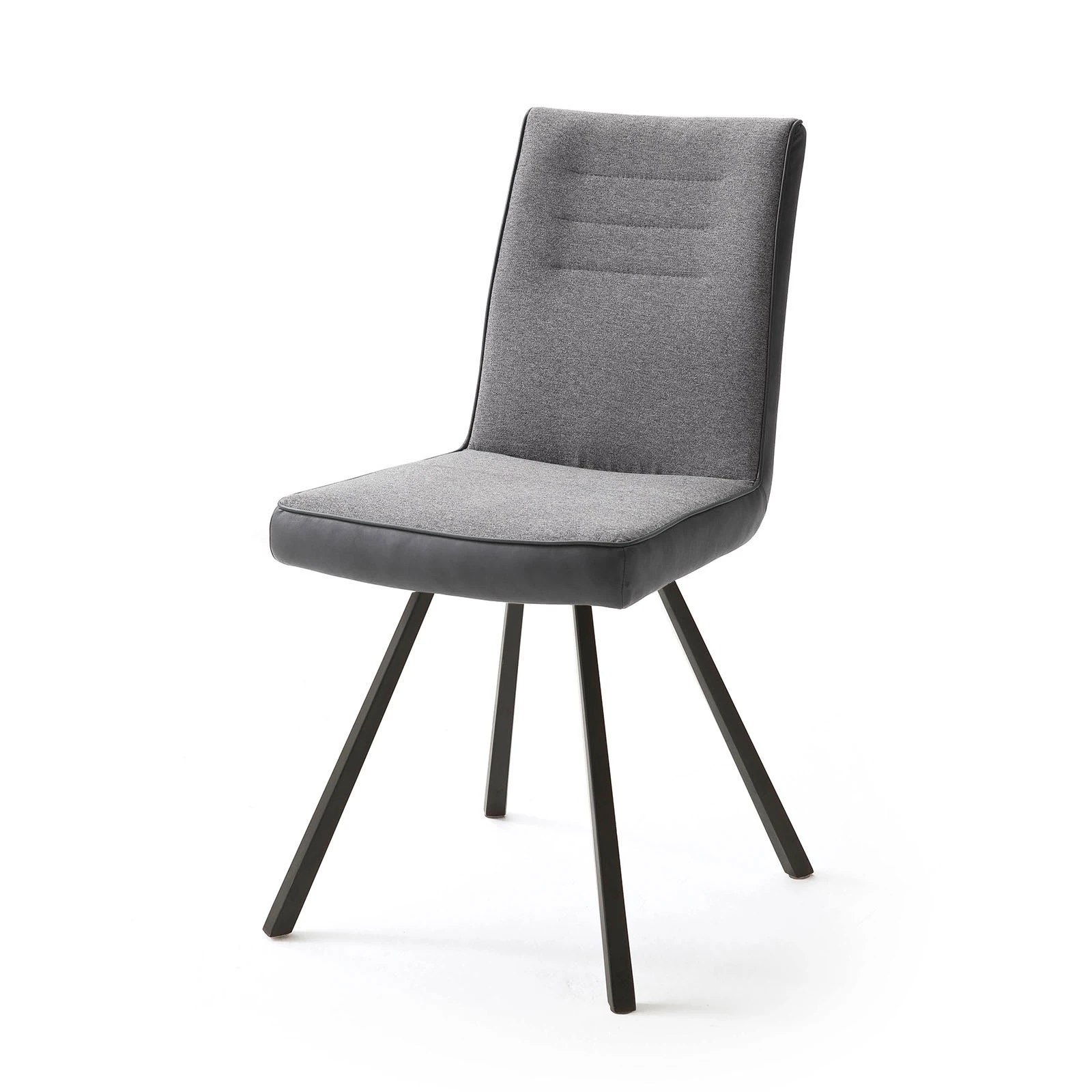 MÖBEL IDEAL 2er Set: Stuhl Alessia E In Grau (B) 48 X (H) 87 Cm