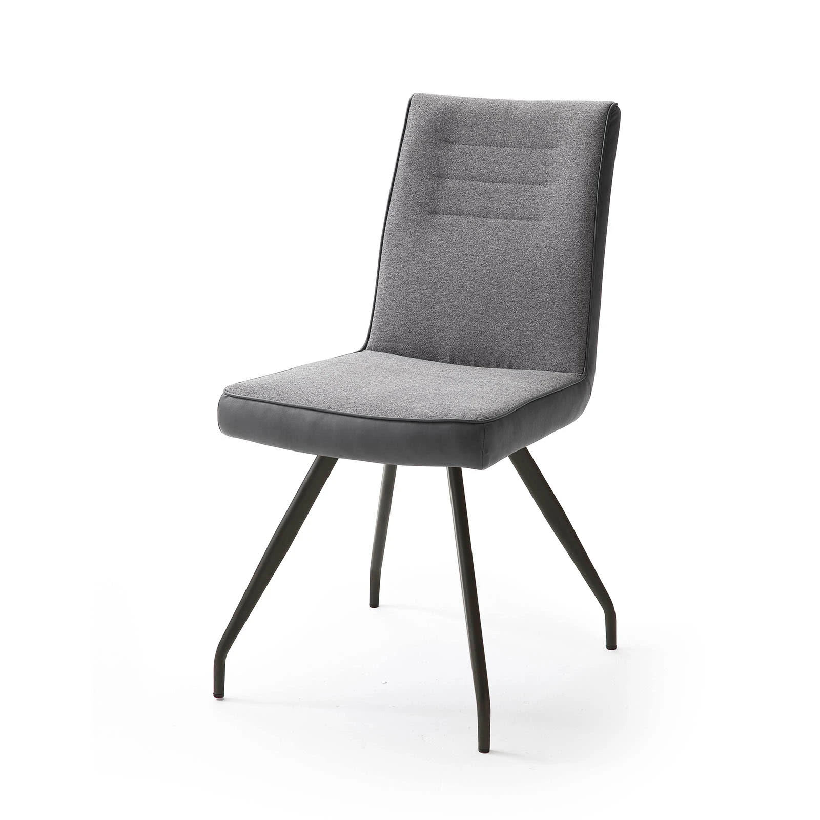 MÖBEL IDEAL 2er Set: Stuhl Alessia E In Grau (B) 48 X (H) 87 Cm