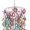 Näve Kinder-Pendelleuchte "Letterly" In Bunt