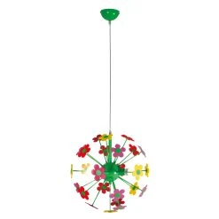 Näve Pendelleuchte "Flower" In Bunt