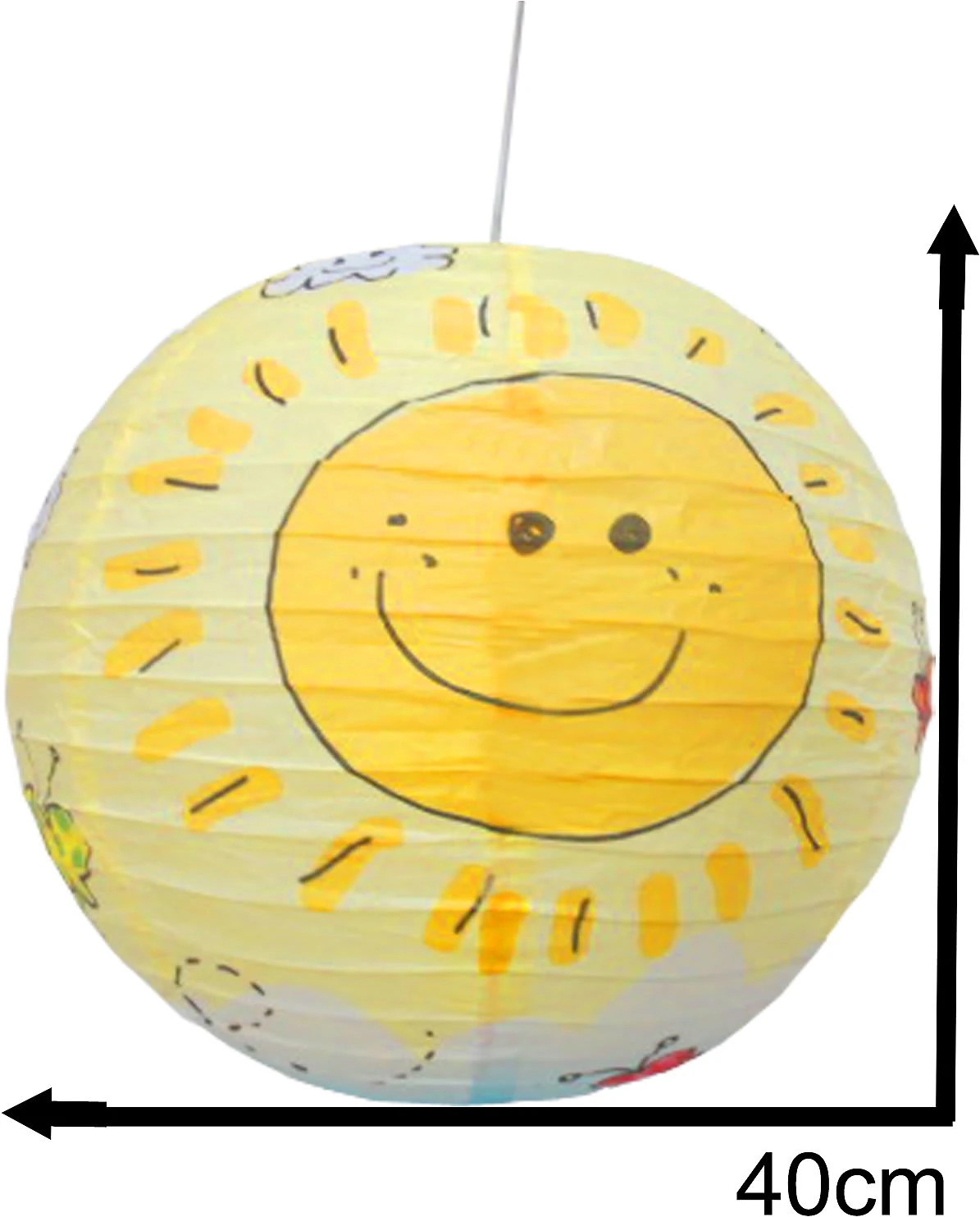 Niermann STAND BY Pendelleuchte Papierballon Sunny - Image 4