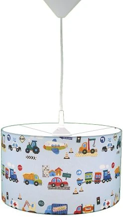 Niermann STAND BY Stoff-Pendelleuchte Fahrzeuge