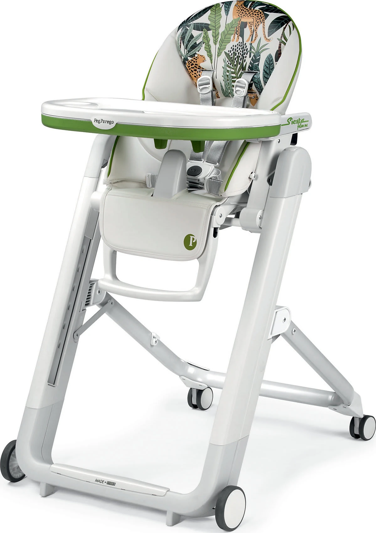 PEG PEREGO Multifunktionshochstuhl Siesta Follow Me - Jaguars