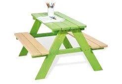 Pinolino 3-tlg. Kindersitzgarnitur "Nicki Für 4" In Grün