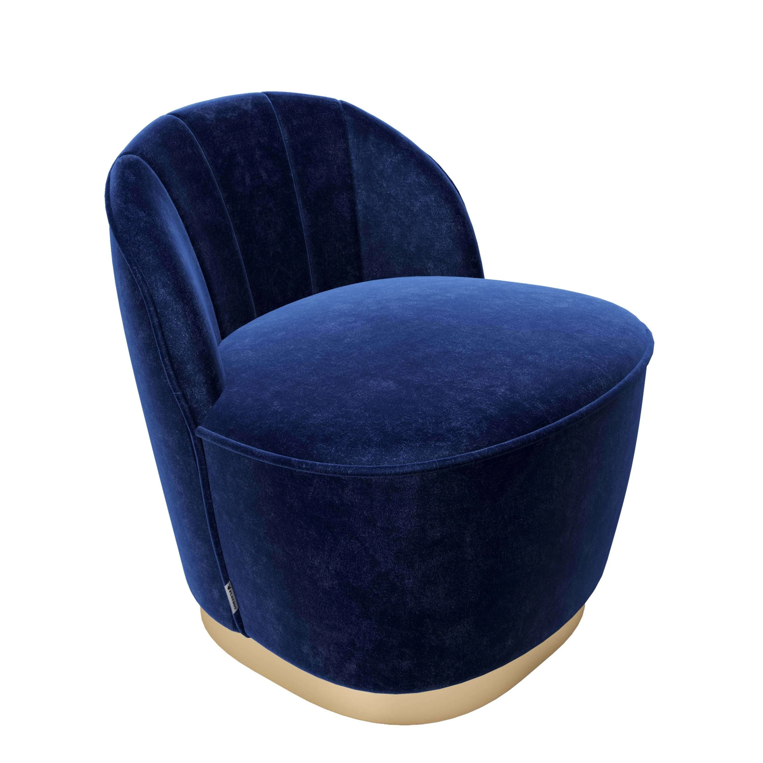 Playboy Cocktailsessel "STELLA" In Blue Lagoon - (B)67 X (H)70 X (T)71 Cm