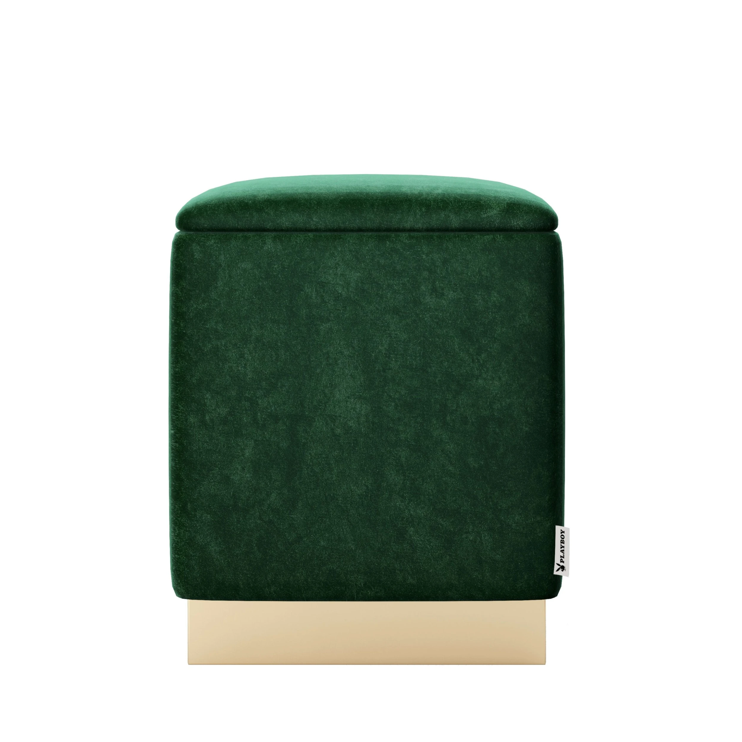 Playboy Pouf "BETTY" In Petrol - (B)37 X (H)44 X (T)37 Cm