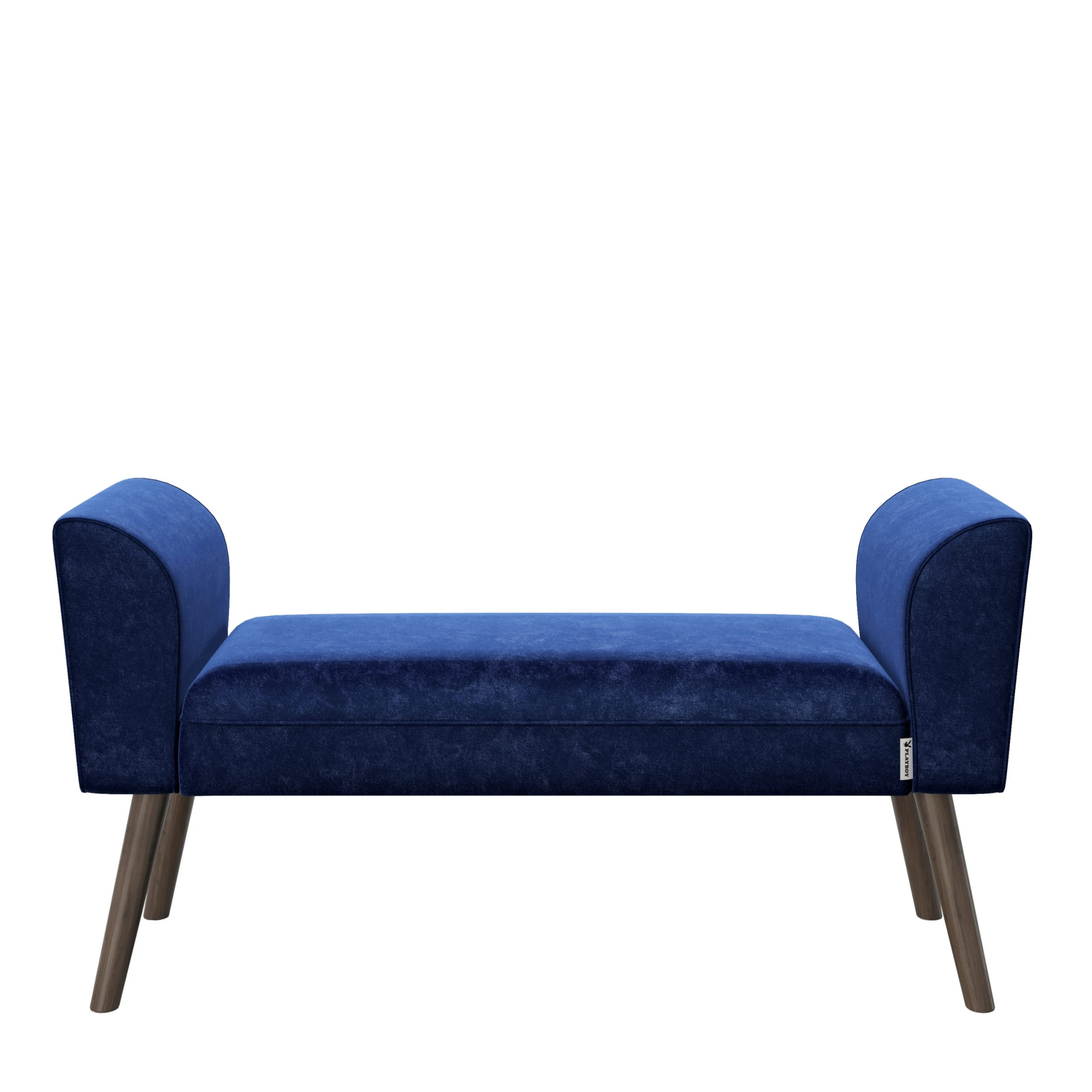 Playboy Sitzbank "TIFFANY" In Blue Lagoon- (B)92.7 X (H)54.5 X (T)30 Cm