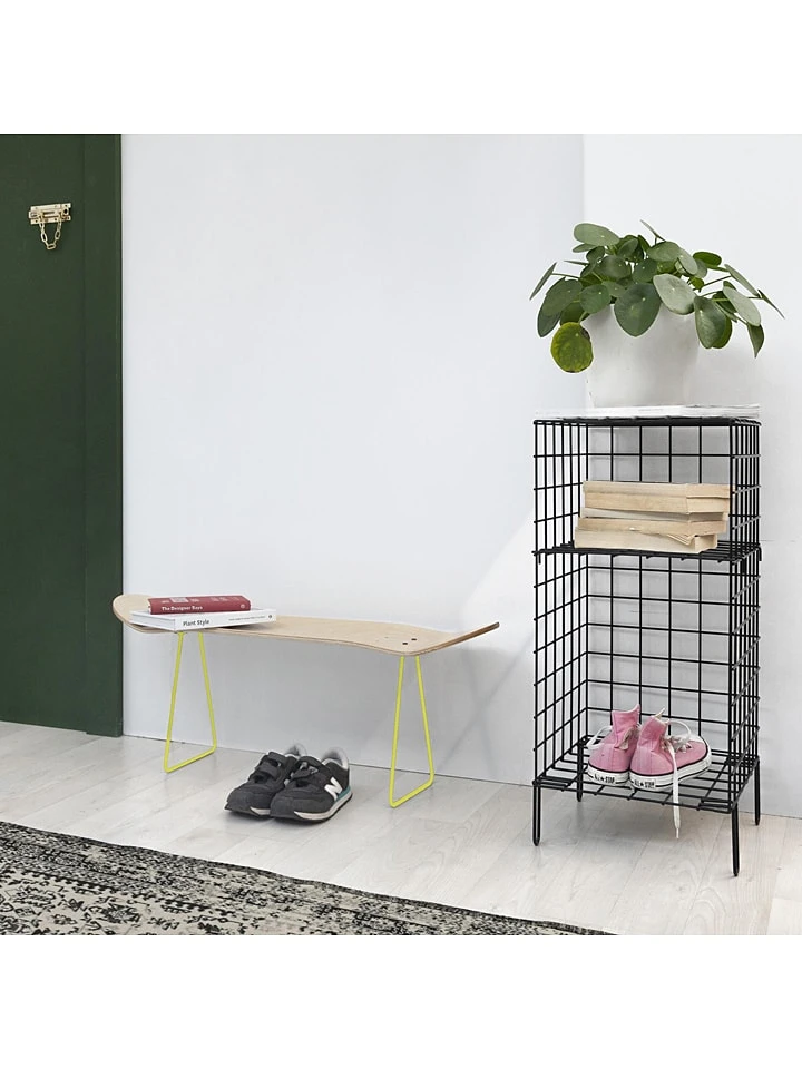 Really Nice Things Bank "Skate" In Natur/ Gelb - (B)79 X (H)30 X (T)20 Cm - Image 2