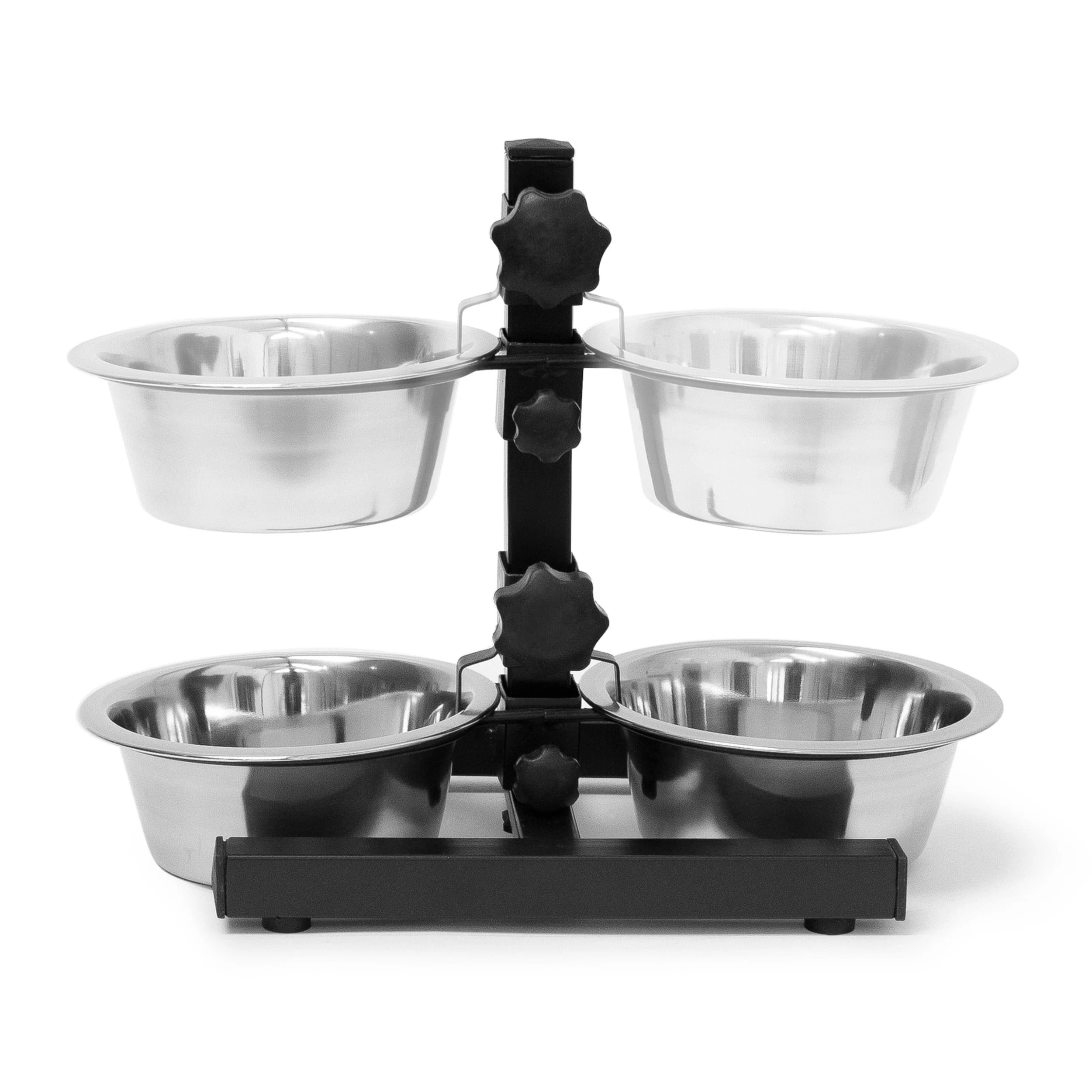 Relaxdays 2tlg. Hundeset In Schwarz/ Silber - Image 5