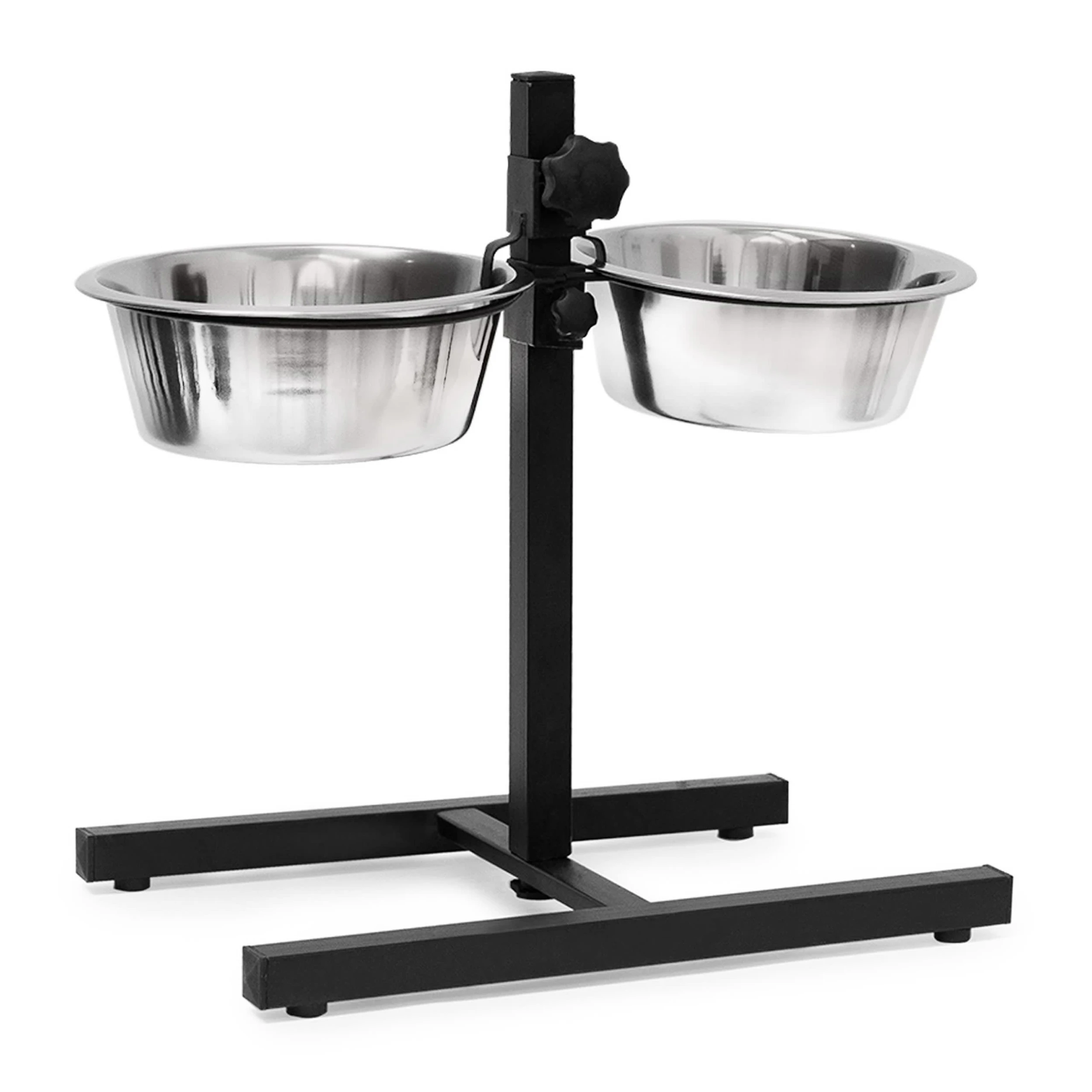 Relaxdays 2tlg. Hundeset In Schwarz/ Silber - Image 8