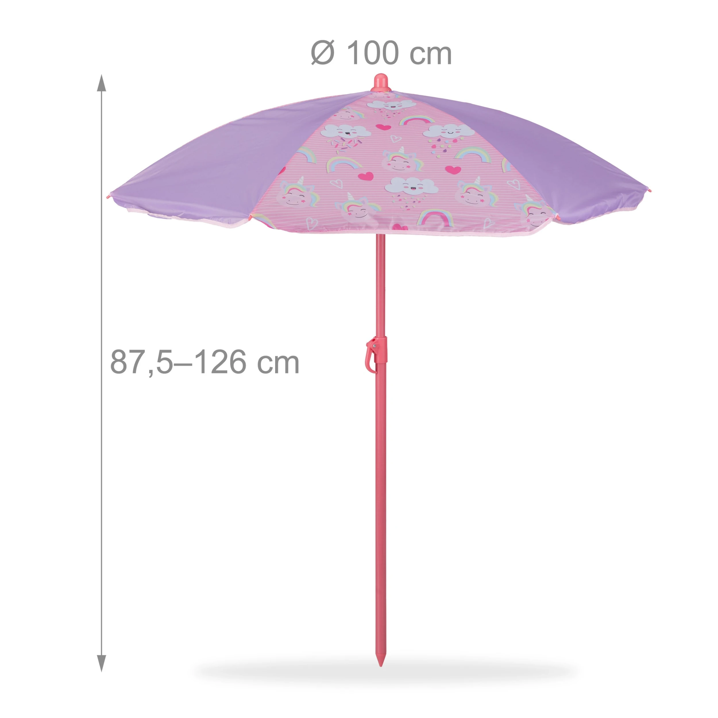 Relaxdays Camping Kindersitzgruppe Unicorn – Bild 5