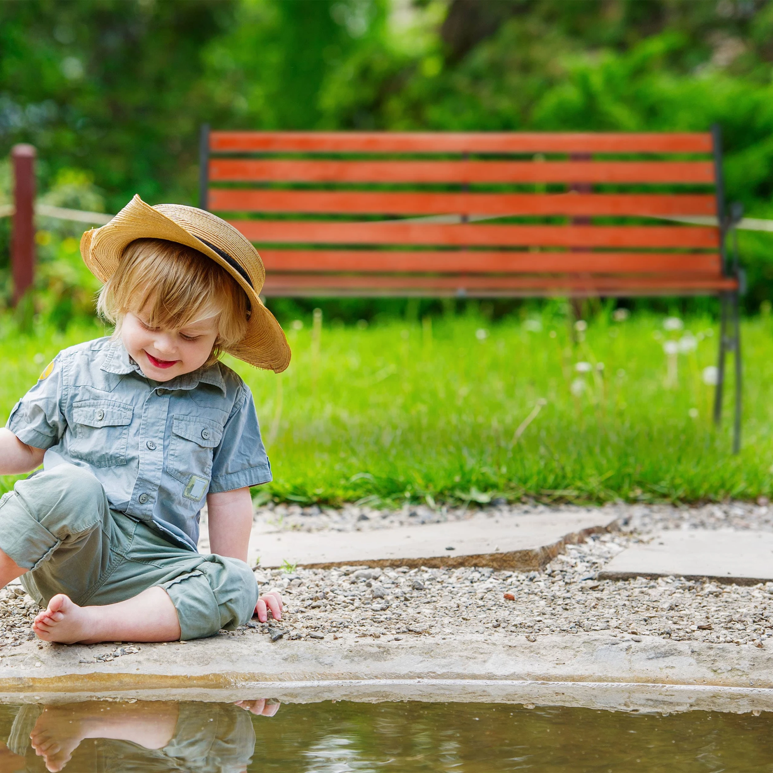 Relaxdays Gartenbank In Braun/ Schwarz - Image 5