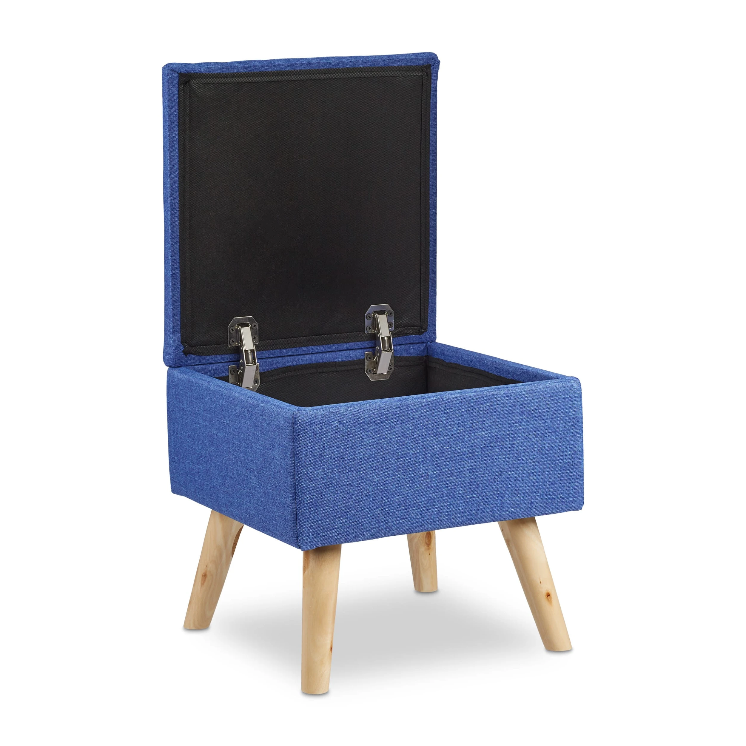 Relaxdays Hocker In Blau - (B)40 X (H)40 X (T)40 Cm - Image 6