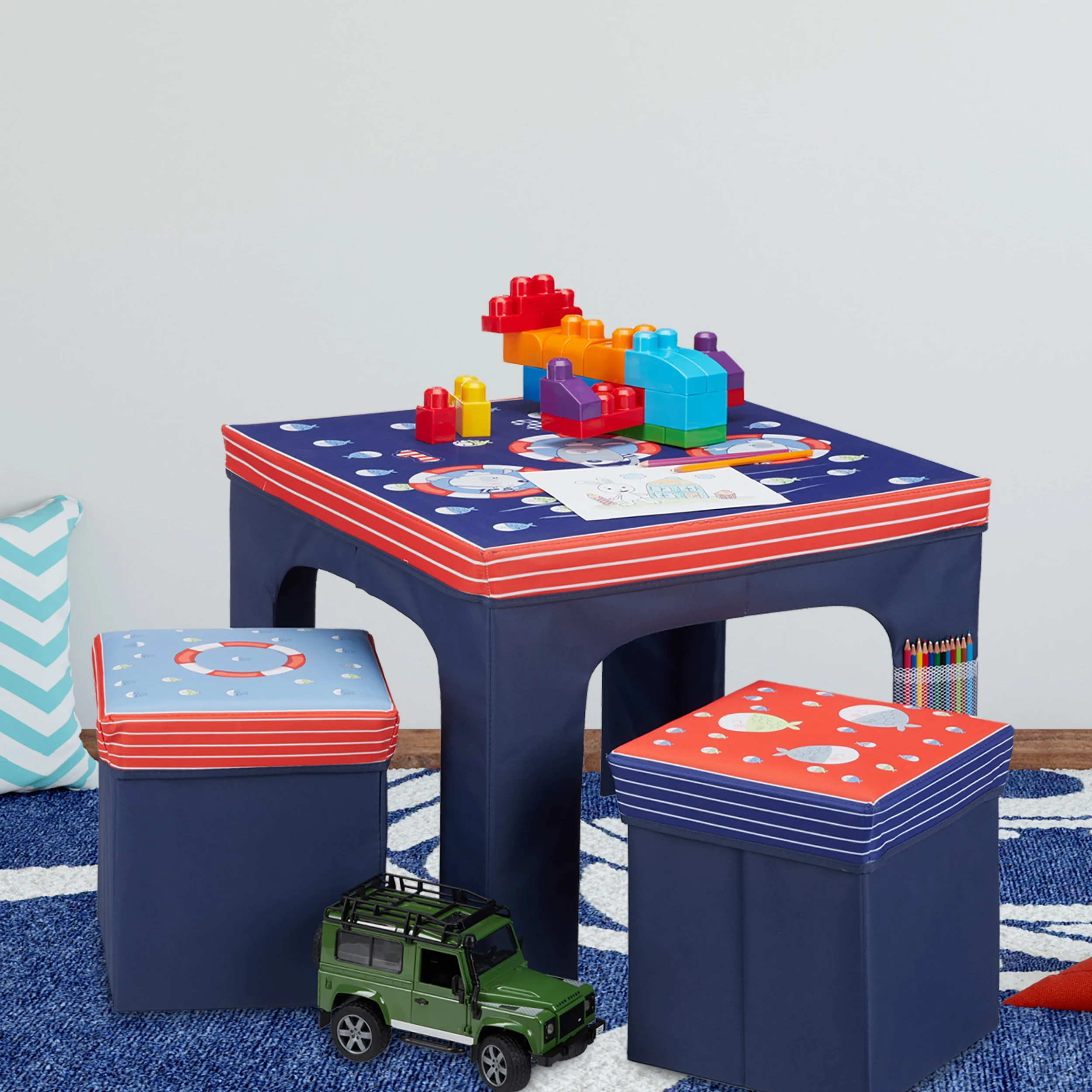 Relaxdays Kinder-Sitzgruppe "Einhorn" In Pink - Image 3