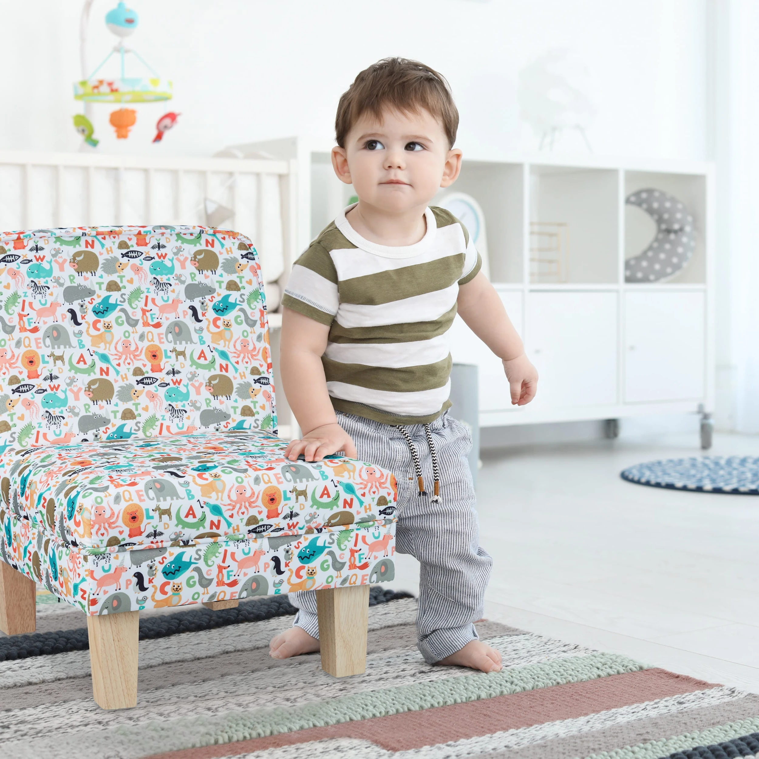 Relaxdays Kindersessel "Tiere" In Mehrfarbig - (B)45 X (H)60 X (T)52 Cm - Image 3