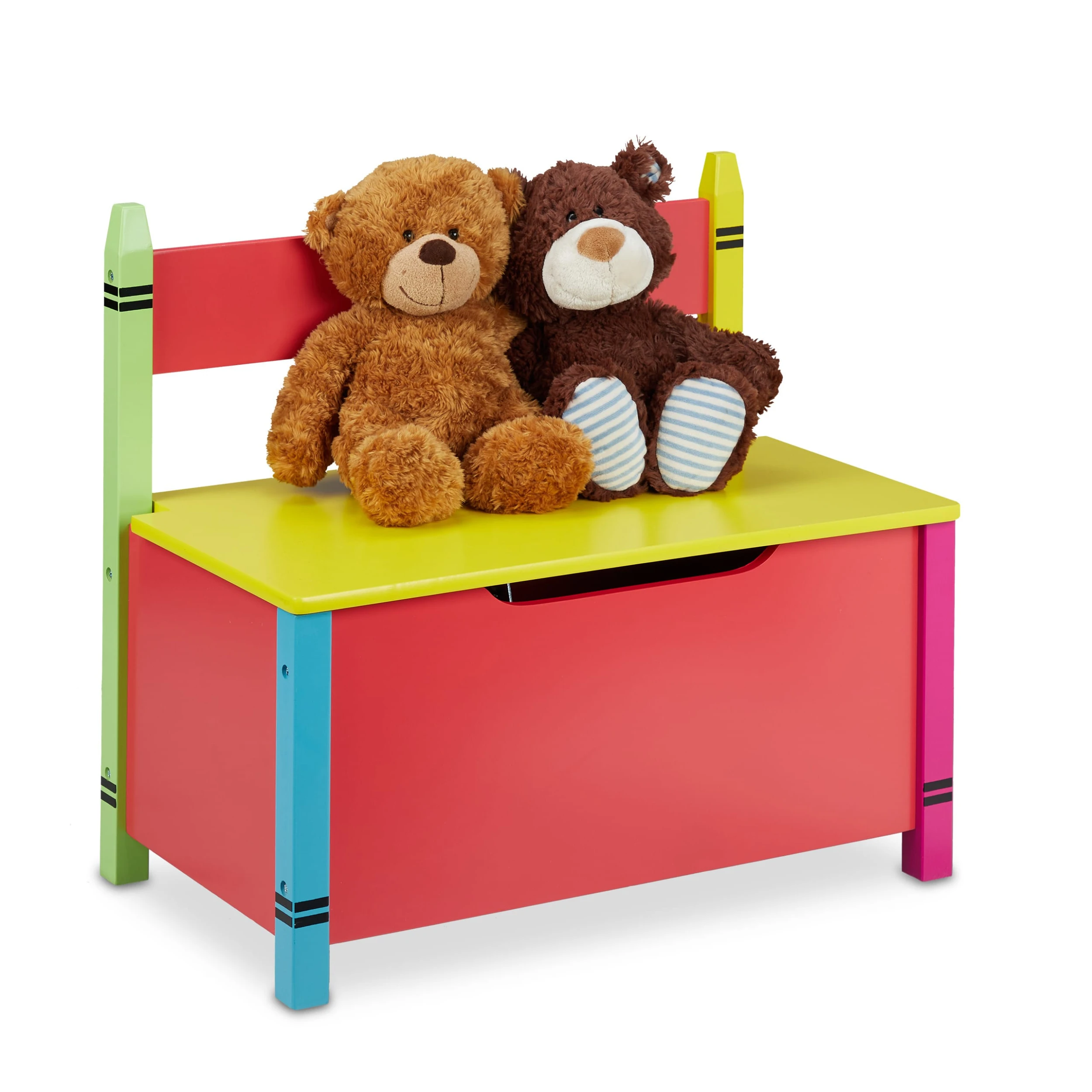 Relaxdays Kindersitzbank In Bunt - (B)60 X (H)54,5 X (T)35 Cm - Image 8