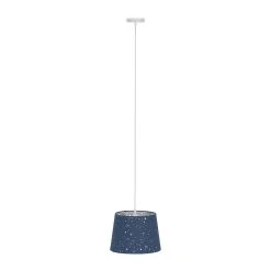 Relaxdays Kinderzimmerlampe "Sterne" In Blau - Ø 27 Cm