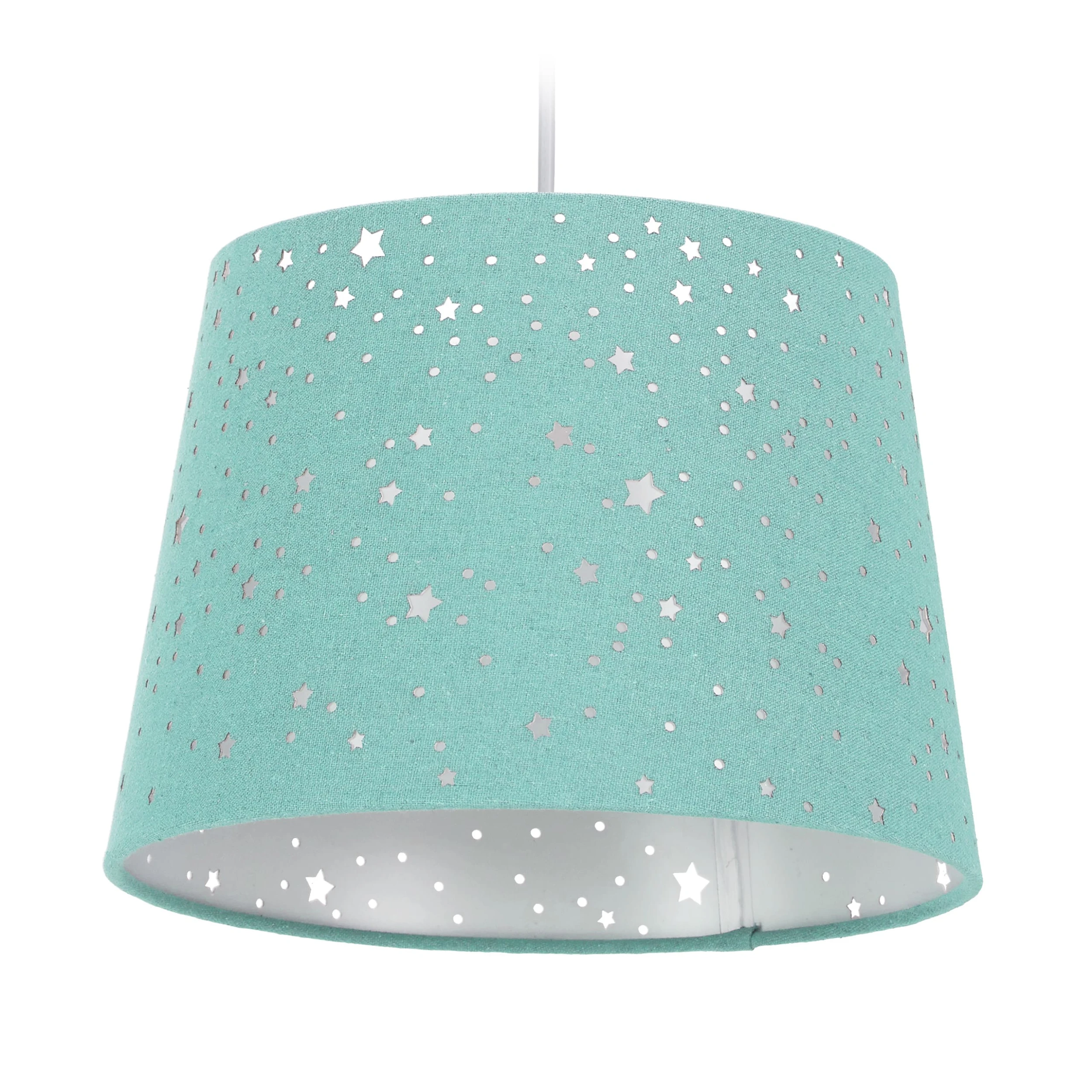 Relaxdays Kinderzimmerlampe "Sterne" In Mint - Ø 27 Cm - Image 8