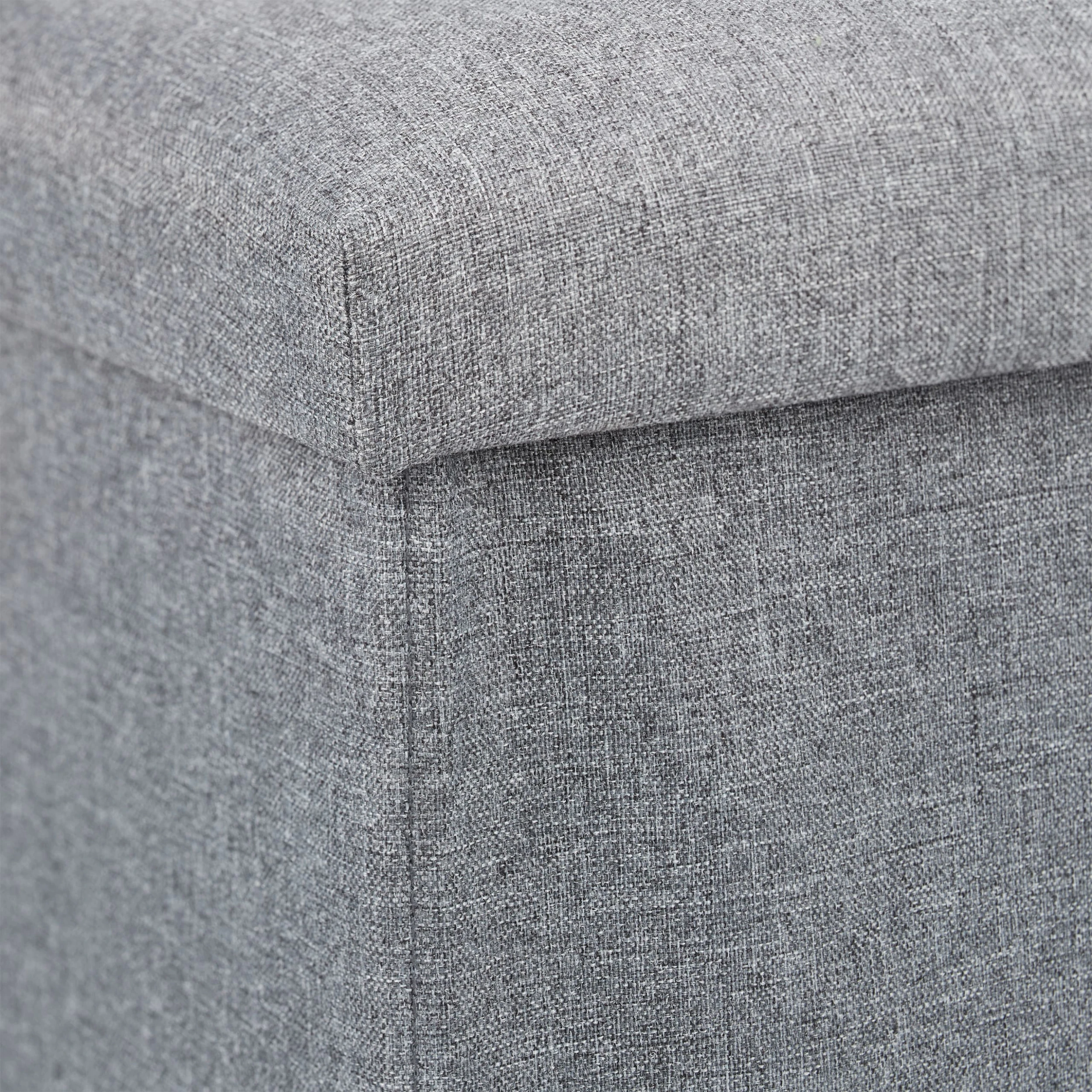 Relaxdays Sitzbank In Grau - (B)76,5 X (H)38 X (T)38,5 Cm - Image 7