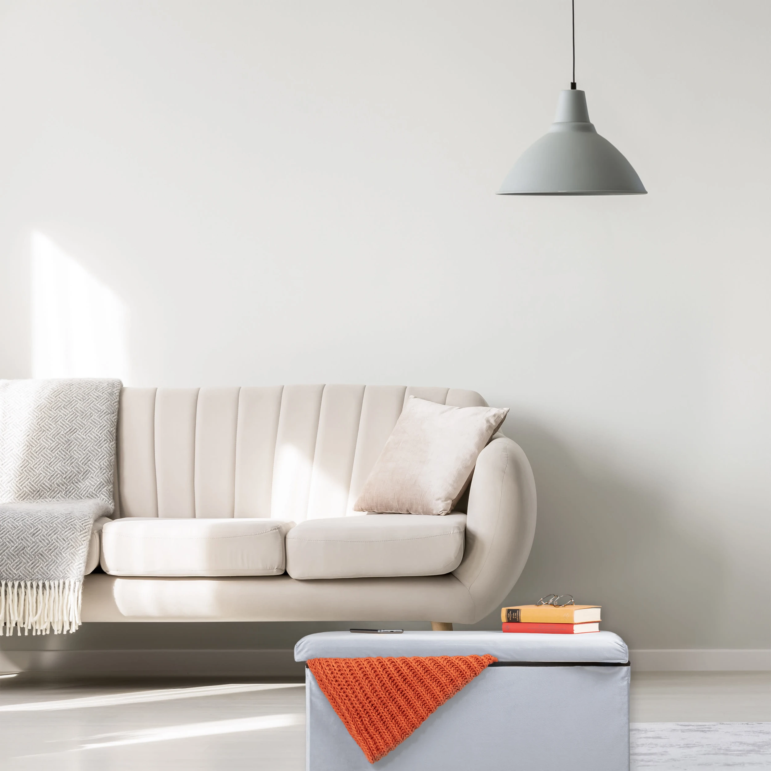 Relaxdays Sitzbank In Hellgrau - (B)77 X (H)38 X (T)39 Cm - Image 5