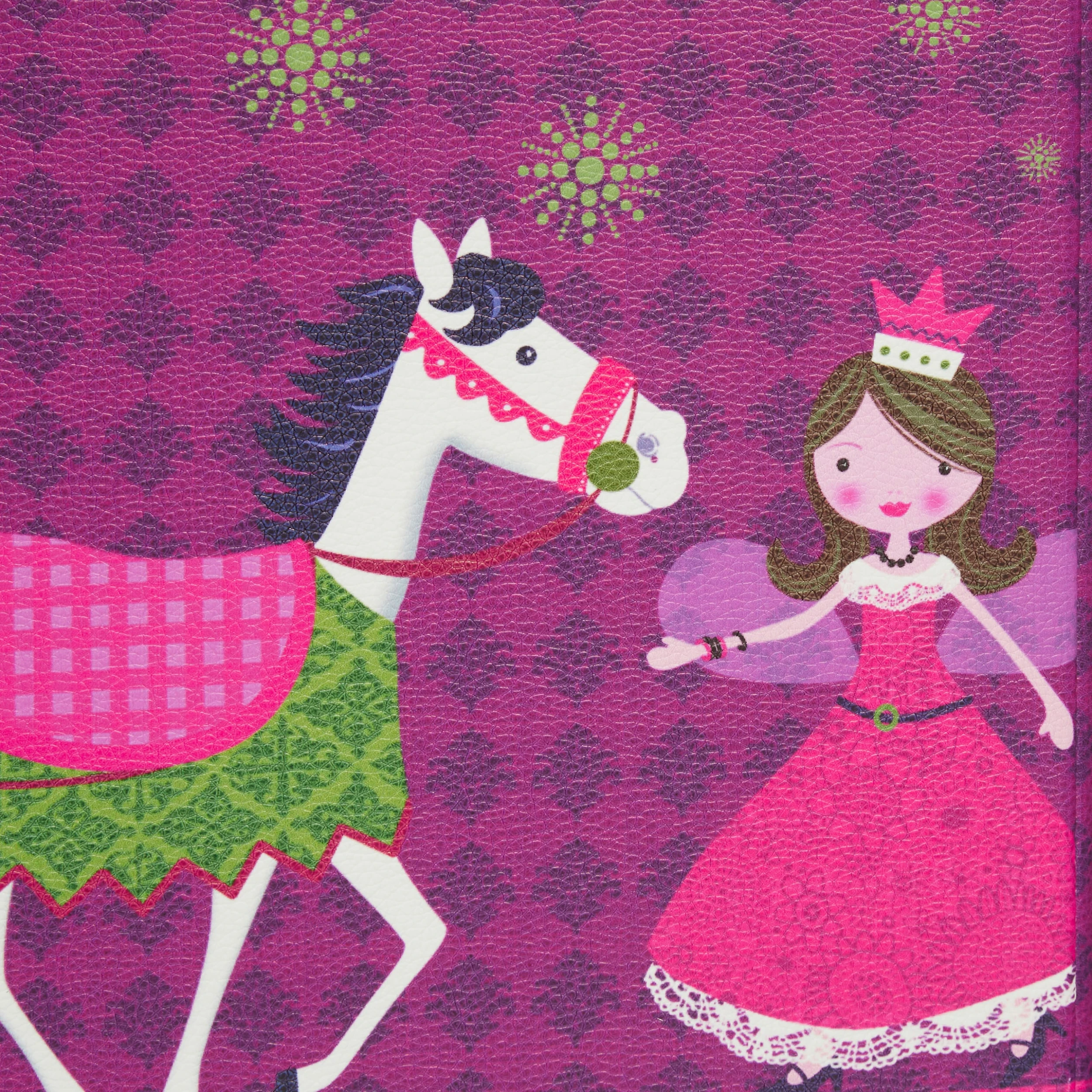 Relaxdays Sitzhocker Prinzessin In Lila - (B)31 X (H)31 X (T)31 Cm - Image 6