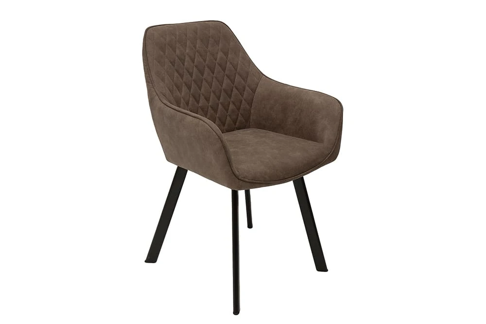 Riess-ambiente.de Armlehnenstuhl PALERMO In Taupe - 57 X 84 X 46cm - Image 10