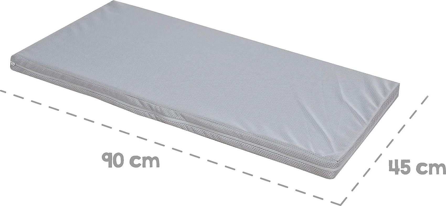 Roba Stuben- & Beistellbett 3in1 Mit Barriere Style Grau - Image 6