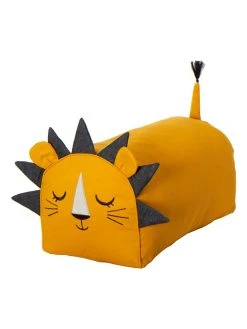 Roommate Pouf "Lion" In Ocker - (B)25 X (H)25 X (T)50 Cm