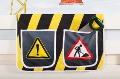 Ticaa Bett-Tasche Baustelle In Schwarz-Gelb