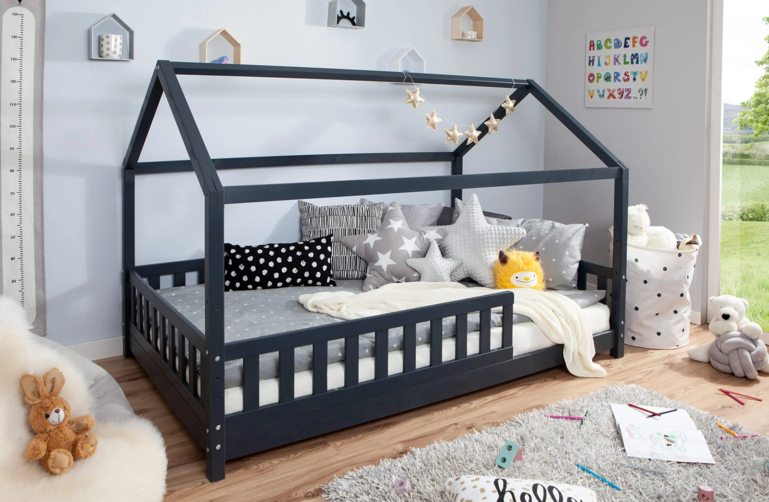 Ticaa Hausbett Kay In Grau - Image 4