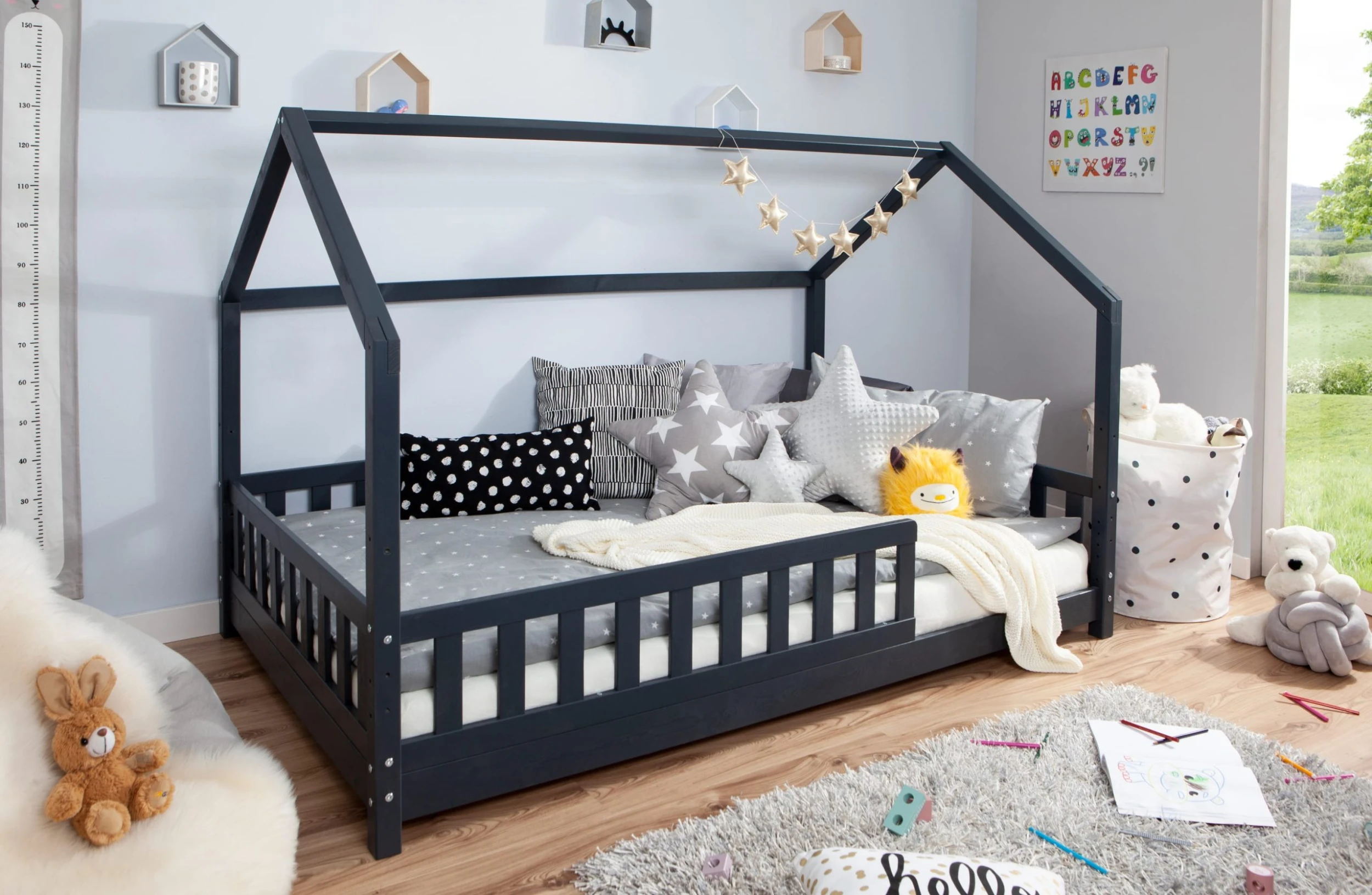 Ticaa Hausbett Kay In Grau - Image 5