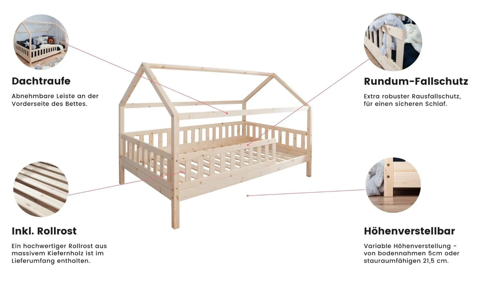 Ticaa Hausbett Kay In Natur - Image 11