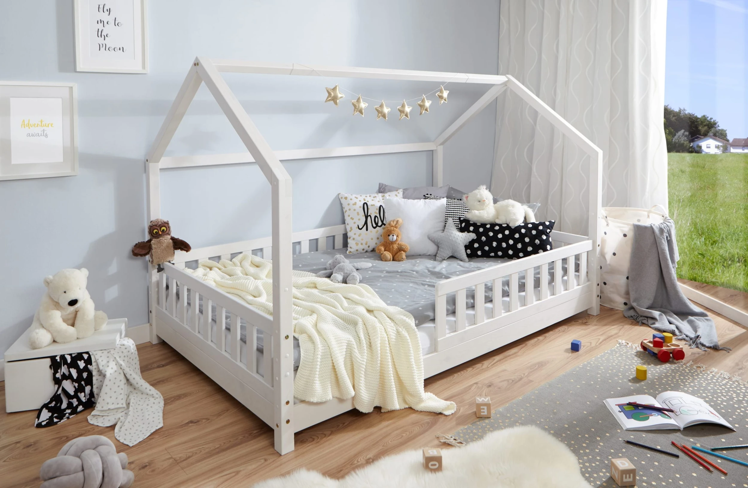 Ticaa Hausbett Kay In Weiß - Image 5