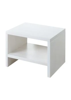 Ticaa Nachttisch Harry Mit Offenen Fach In Weiß