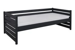 TICAA Sofabett Naomi 90x200, Kiefer Massiv In Grau