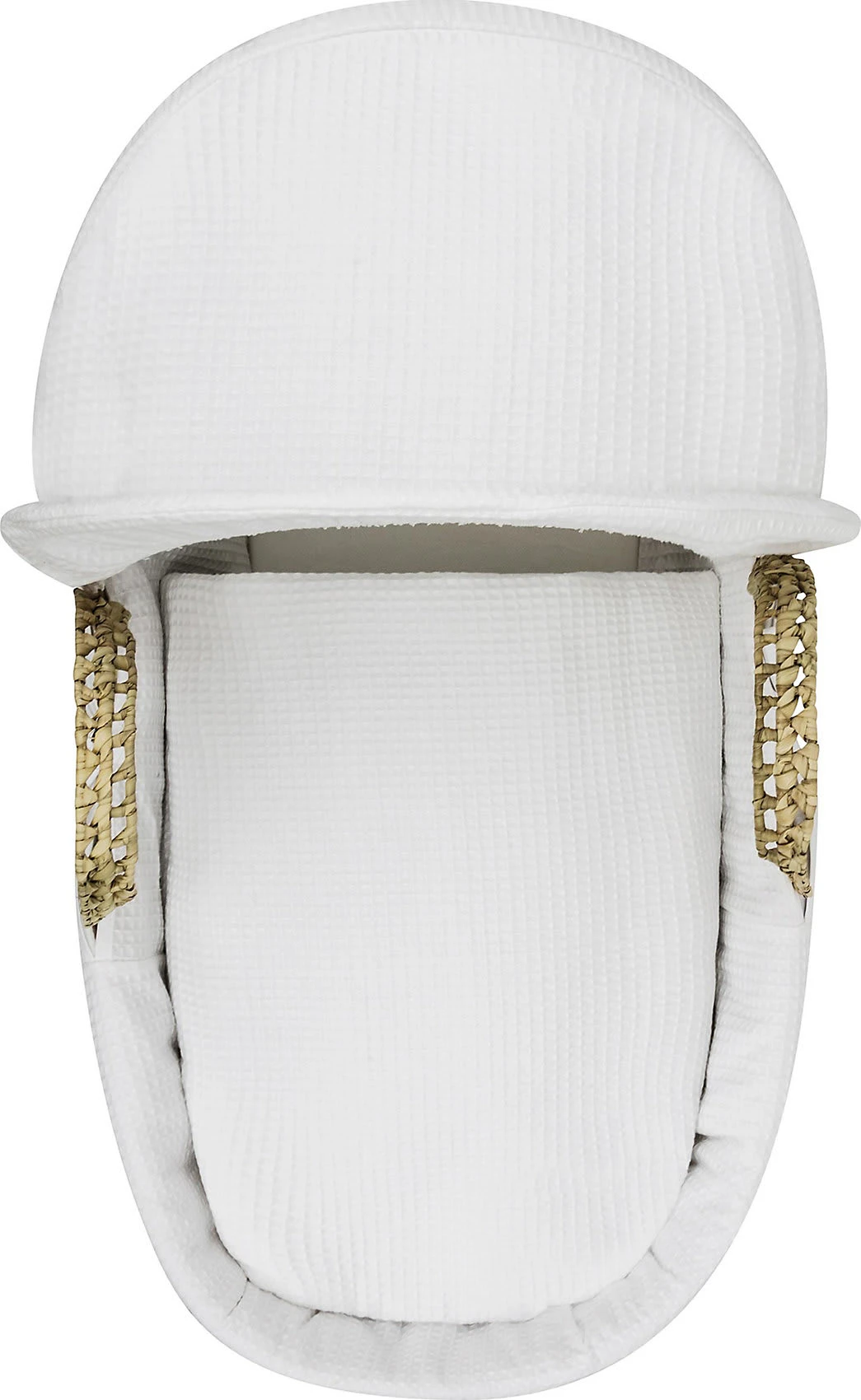 Urra Moseskorb Waffel-Piqué, Natur/weiß - Image 3