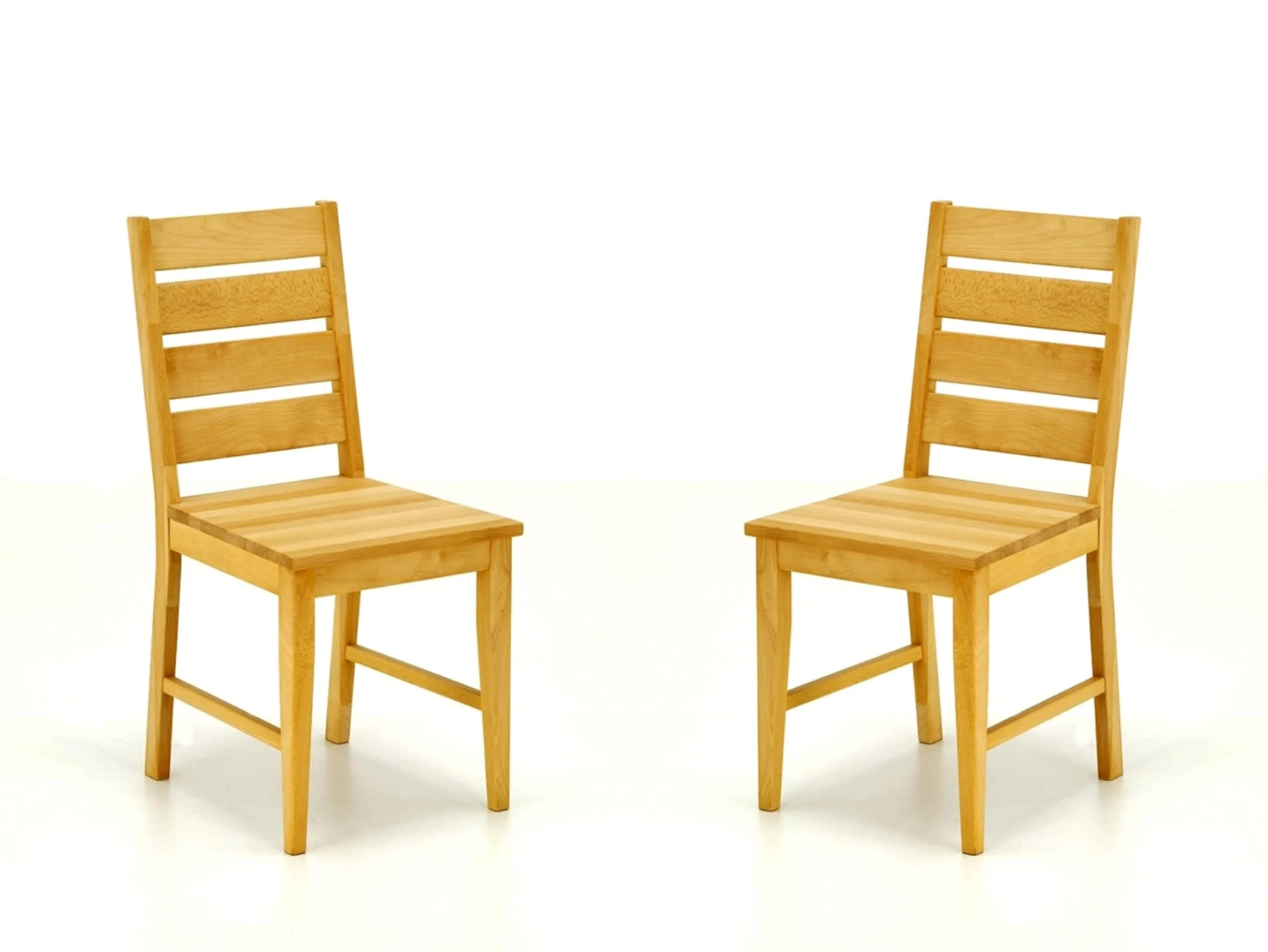 Vaja 2er-Set Esszimmerstühle In Buche Geölt
