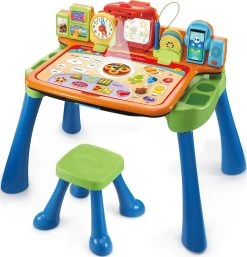 VTech 5-in-1 Magischer Schreibtisch, Grün/blau