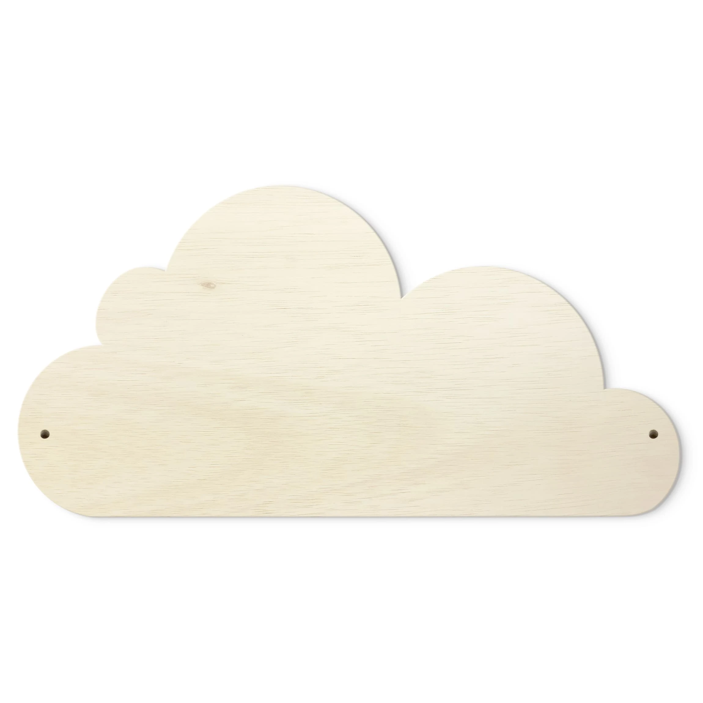 WallArt Kindergarderobe Holz - Hello - Herzen Sterne Wolken In Bunt - Image 5