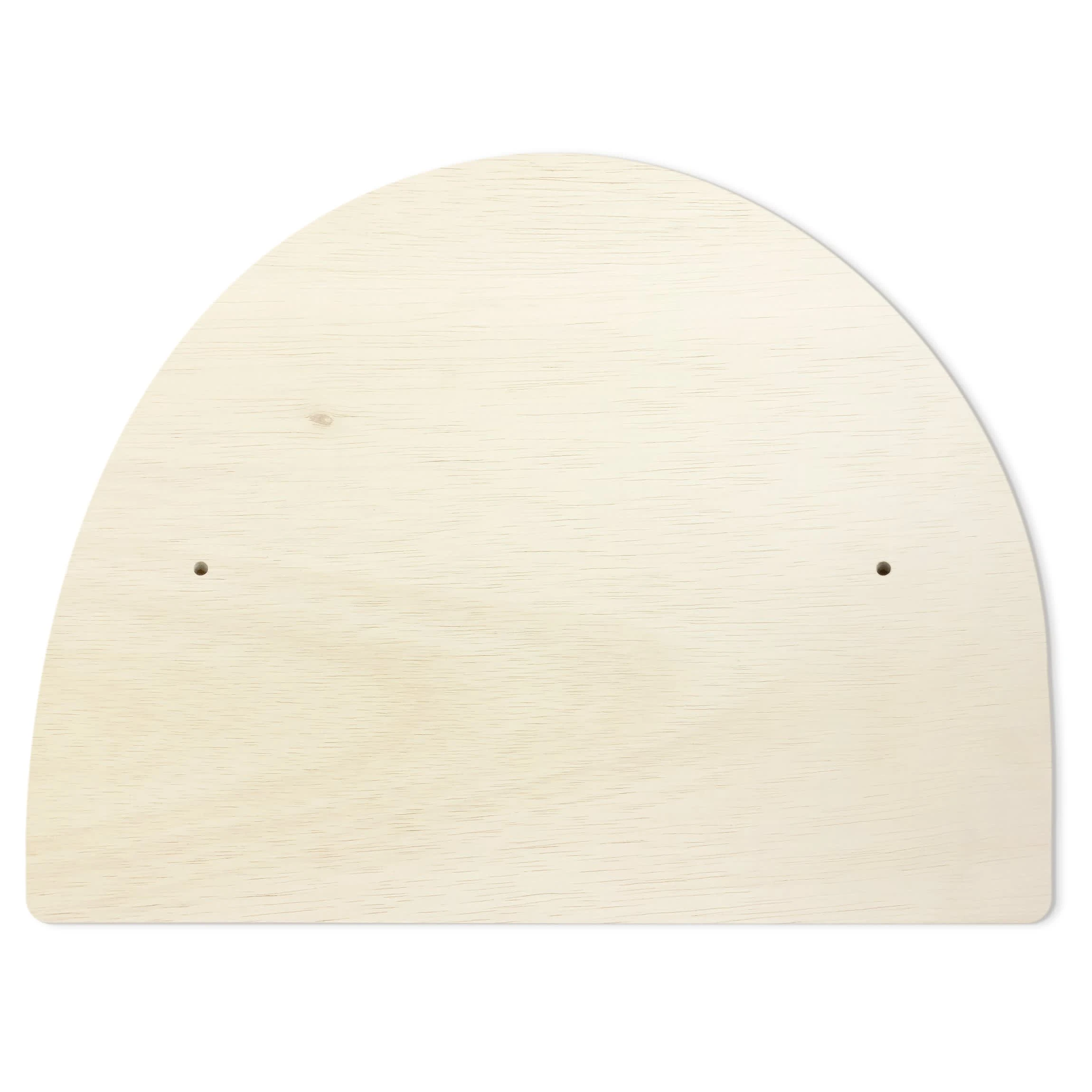 WallArt Kindergarderobe Holz - Regenbogen Punkte Stern Rosa In Rosa - Image 5